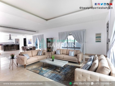 Saar, Apartments/Houses, BHD 1000/month,  4 BR,  400 Sq. Meter,  4 Bedroom Villa, Furnished + Inclusive Near St.Christopher School In Saar