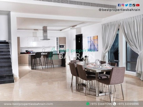 Saar, Apartments/Houses, BHD 1000/month,  4 BR,  400 Sq. Meter,  4 Bedroom Villa, Furnished + Inclusive Near St.Christopher School In Saar