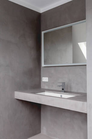 Manama, Construction, Microcement Wall & Flooring Works