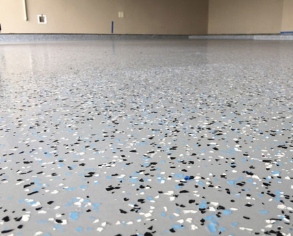 Manama, Construction, Flake Epoxy Flooring Works ( Garages, Coffee Shops, Residential & Offices )