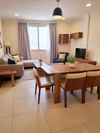 Adliya, Apartments/Houses, BHD 370/month,  Furnished,  2 BR,  Brand New" Fully Furnished Luxury 2 BHK Clean Family Flat With Ewa& Parking @370/BD Adliy