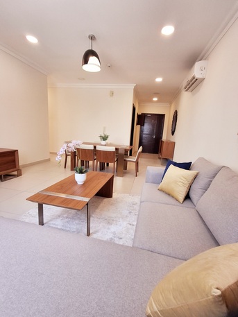 Adliya, Apartments/Houses, BHD 370/month,  Furnished,  2 BR,  Brand New" Fully Furnished Luxury 2 BHK Clean Family Flat With Ewa& Parking @370/BD Adliy