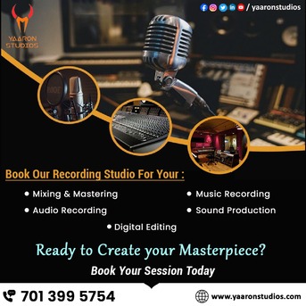 Hyderabad, Creative, Dubbing Studio Near Me | Yaaron Studios