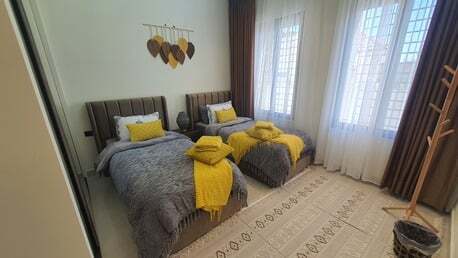 Abdoun, Apartments/Houses, JOD 17000/year,  Furnished,  2 BR,  Brandnew Ground Fully Furinshed 2B Apartment With Terrace In Abdoun 00962777688956