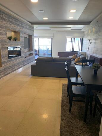 Abdoun, Apartments/Houses, JOD 12000/year,  Furnished,  2 BR,  Fully Furnished Two Bedroom Apartment With Baconly In Abdoun 00962777688956