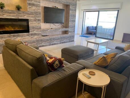 Abdoun, Apartments/Houses, JOD 12000/year,  Furnished,  2 BR,  Fully Furnished Two Bedroom Apartment With Baconly In Abdoun 00962777688956