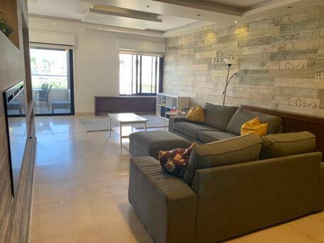 Abdoun, Apartments/Houses, JOD 12000/year,  Furnished,  2 BR,  Fully Furnished Two Bedroom Apartment With Baconly In Abdoun 00962777688956