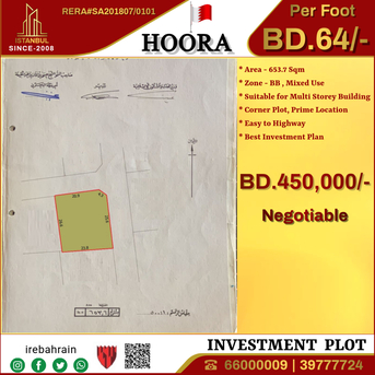 Hoora, Commercial Plots, Investment Plot For Sale In Hoora