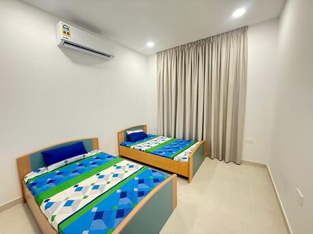 Tubli, Apartments/Houses, BHD 300/month,  2 BR,  @2BATHROOM Hall Kitchen Fully Furnished With Electricity Brand New Building Car Parking