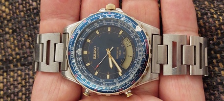 Riyadh, Watches, SAR 1500,  Seiko Watch For Pilots Big Dial Original Japan Made