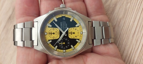 Riyadh, Watches, SAR 950,  Seiko Chronograph Sport Watch Big Dial Original Japan Made