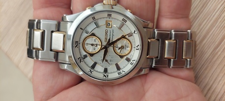 Riyadh, Watches, SAR 1250,  Seiko Premier Chronograph Watch Big Dial For Men Original Japan Made