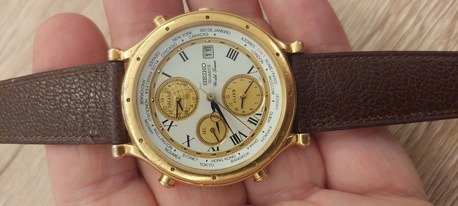 Riyadh, Watches, SAR 1900,  Seiko Watch Age Of Discovery Vintage Big Dial For Men Original Japan Made