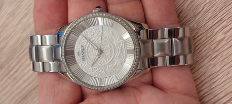 Riyadh, Watches, SAR 1700,  Sharly Watch Original Diamond Dial For Men Original Swiss Made
