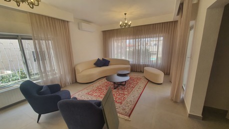 Amman, Apartments/Houses, JOD 15000/year,  Furnished,  3 BR,  Ground Fully Furnished 3B Apart With Balcony And Garden In Rabyia 00962777688956