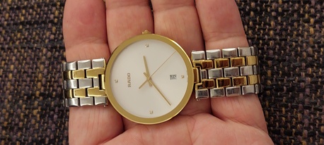 Riyadh, Watches, SAR 1700,  Rado Watch Big Dial Original Diamond Dial For Men Original Swiss Made