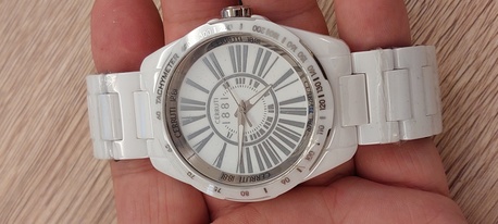 Riyadh, Watches, SAR 1350,  Cerruti Watch Full Ceramic  Big Dial For Men Original Swiss Made