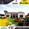 BHD 3000,  Furnished,  Semi Furnished Palace Type Villa For Rent In Saar