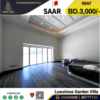 Saar, Villas, BHD 3000,  Furnished,  Semi Furnished Palace Type Villa For Rent In Saar
