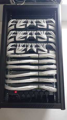 Riyadh, Construction, Passive & Active Network Services, CCTV, UTP, Fiber, Access Control & Conduits..