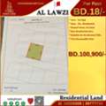 BHD 18,  Residential Land ( RA ) For Sale In Al Lawzi, Hamad Town