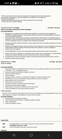 Jeddah, Job Seekers, Accounting And Collection Manager Jordinian