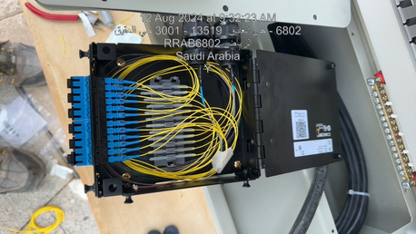 Al Malaz, Technical, Fiber Splicing Camera Installtion UTP Work Atmomatic Door Lock