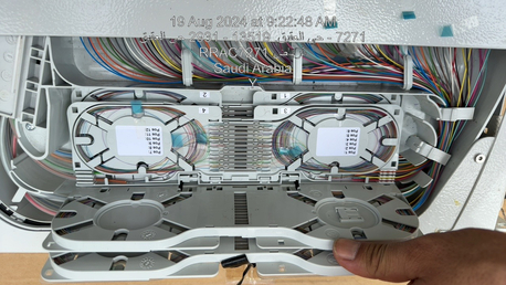 Al Malaz, Technical, Fiber Splicing Camera Installtion UTP Work Atmomatic Door Lock