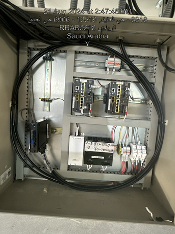 Al Malaz, Technical, Fiber Splicing Camera Installtion UTP Work Atmomatic Door Lock