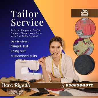 Hara, Tailoring, Ladies Tailor, 35 SAR, Riyadh, Home Service.