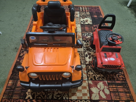 Jubail, Baby & Kid Stuff, SAR 375,  Rechargeable Ride On Jeep With Music And Lights