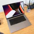 SAR 5499,  For Graphics Designers -Apple Mac Book Pro Laptop + M1 PRO-Ram 16GB + SSD 512GB- Screen 16