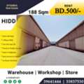 BHD 500,  188 Sq. Meter,  Standard Warehouse