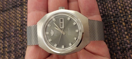 Riyadh, Watches, SAR 1300,  Richo Automatic Watch NEW Big Dial 40mm Vintage 50 Years Old For Men Original Japan Made