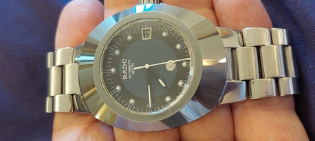 Riyadh, Watches, SAR 2900,  RADO Diastar Automatic Watch Big Dial 42mm For Men Original Swiss Made