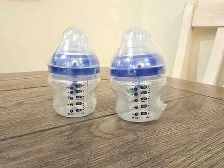 Jeddah, Baby & Kid Stuff, SAR 70,  Advance Anti Colic Tommie Tippee 150ml / 5 FLoz Feeding Bottles. New. Not Used