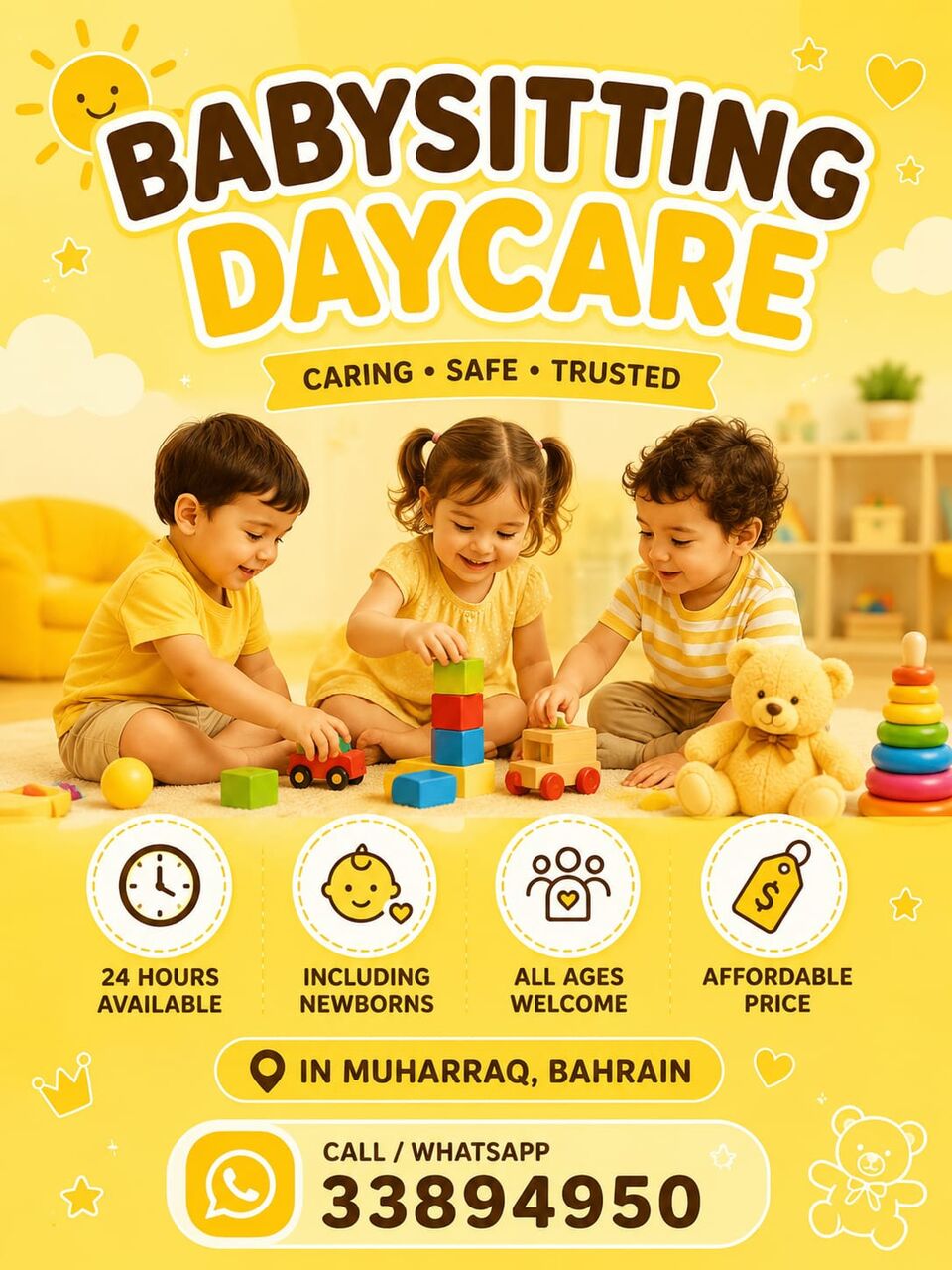 Busaiteen, Daycare, Daycare