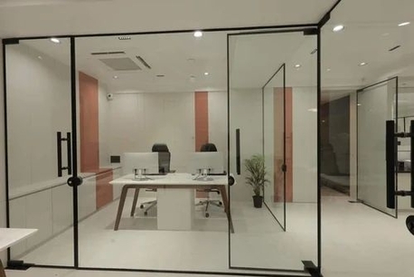 Salmabad, Interior Design, Office Glass Partition Fix Service