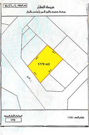 Sitra, Industrial Land, BHD 268000,  1779 Sq. Meter,  Special Project Land (SP) For Sale In Mameer- Albandar. BD.14/- Per Foot