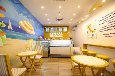 New Delhi, Interior Design, Ice Cream Shop Design