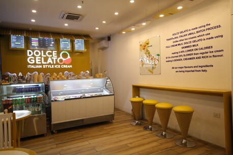 New Delhi, Interior Design, Ice Cream Shop Design