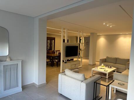 Amman, Apartments/Houses, JOD 14000/year,  Furnished,  3 BR,  Ground Fully Furinshed 3B Apartment With Outside Garden In Um Uthaina 00962777688956