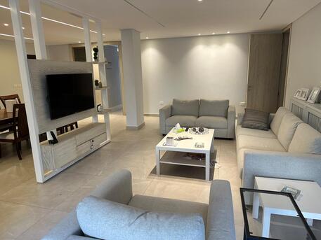 Amman, Apartments/Houses, JOD 14000/year,  Furnished,  3 BR,  Ground Fully Furinshed 3B Apartment With Outside Garden In Um Uthaina 00962777688956