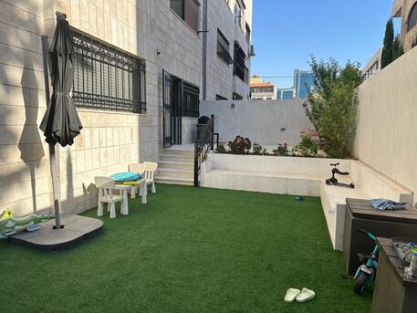 Amman, Apartments/Houses, JOD 14000/year,  Furnished,  3 BR,  Ground Fully Furinshed 3B Apartment With Outside Garden In Um Uthaina 00962777688956