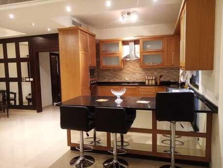 Abdoun, Apartments/Houses, JOD 12000/year,  Furnished,  2 BR,  Ground Fully Furinshed 2B Apartment With Garden In Abdoun 00962777688956