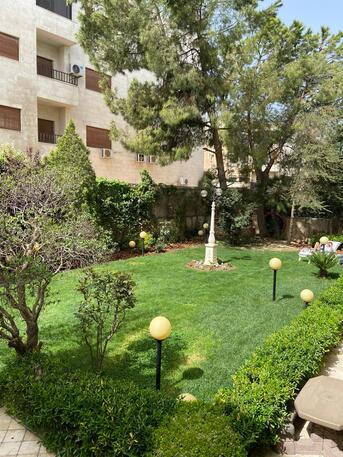 Abdoun, Apartments/Houses, JOD 30000/year,  4 BR,  Ground Semi Furnished 4B Apart With Big Garden In Abdoun 00962777688956