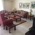 JOD 16000/year,  Furnished,  3 BR,  Fully Furnished 3B Apart With Baconly, Garden And Pool In Shemsani 00962777688956