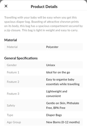 Jeddah, Household Items, SAR 70,  Juniors Baby Bag. New