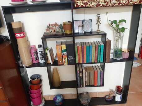 Budaiya, Household Items, BHD 14,  Book Case L Plant Frames /wooden Shelf  Sale Please WhatsApp:32210802