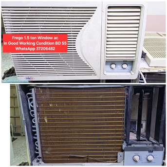 Manama, Air Conditioners, BHD 55,  ✅️ Frego 1.5 Ton Window Ac For Sale In Good Condition With Fixing